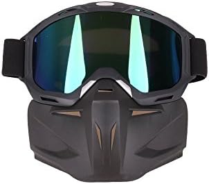 Techecho Motorcycle Motocross Goggles Mask Dirt Bike ATV MX Goggles for Desert Offroad Riding Racing Fits Men Women Youth Kids