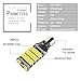 HX-CQHY 921 LED Car Bulb Super Bright T15 912 W16W 4014-45SMD Chipsets LED T15 Bulbs Used for Backup Reverse Lights, Canbus No Error 6500K Xenon White(4pcs/pack)