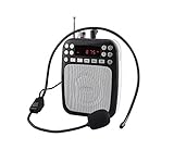 Supersonic SC-1397 Rechargeable Voice Amplifier LED Display/Bluetooth/FM/USB/SD In