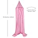Tasera Canopy for Kids Bed, Mosquito Net Canopy Yarn Play Tent for Kids Playing Reading with Children Dome Netting Curtains Baby Boys and Girls Indoor Games House (Pink)