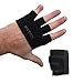 Fit Four Weightlifting Gloves - Gripper 2.0 Thicker Palm | Callus Guard WOD Workout Gloves for Cross Training Athletes - Enhanced Silicone Grip Palm (Gray/Black, Medium)