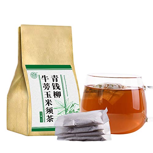 OuYang Hengzhi Instant Cyclocarya Paliurus Burdock Root Maize Herbal Tea 青钱柳牛蒡玉米须茶 40 Small Bags