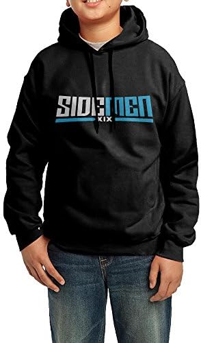 Boys Girls Kids Sidemen Game Youtoube Hoodie Black Cotton Hoodie Large