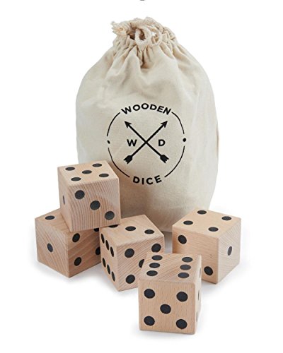Refinery Brand Giant Wooden Dice