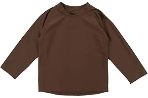 Leveret Long Sleeve Baby Boys Girls Rash Guard Sun Protected UPF + 50 Kids & Toddler Swim Shirt (12 Months-5 Toddler)