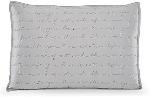 Kathy Davis Signature King Grey Sham