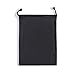 GLCON Waterproof Black Dark Small Carrying Storage Pouch Case Canvas Bags for Iphones Coins Pencil Case Cosmetic Bags and Ipad Mini,case for headset earphones cell phone accessories,Protection of powe