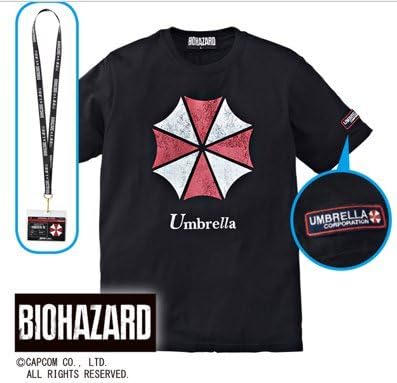 Amazon Co Jp しまむら バイオハザード アンブレラ カードホルダー付 ゲームtシャツ メンズm ホビー 通販
