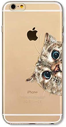 Samsung Galaxy Note 9 Case Fanxwu Flexible Ultra Slim Cover [Screen Protector] TPU Silicone Transparent Anti-fingerprint Bumper Case - Half a Cat’s Head