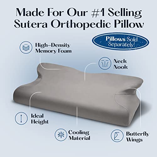 Sutera Pillow Case for The Sutera Orthopedic Contour Pillow, Cervical