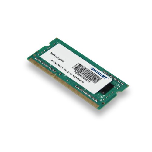 Patriot Signature 4GB DDR3 PC3-12800 (1600MHz) CL11 SODIMM Memory Module PSD34G160081S