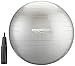 AmazonBasics Balance Ball with Hand Pump - 55 cm