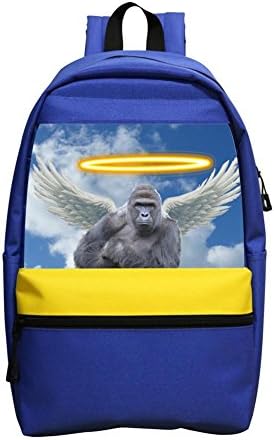Grrry Cool Lightweight Shoulder School Bag Backpack - Harambe
