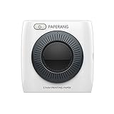 Upgrade Version - PAPERANG Mini Bluetooth Wireless Paper Photo Printer Portable Pocket Size - 300DPI HD Printer for iOS Android - for Study, Travel, Fun, Work - Good Gift