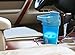 HOOPLE Shaker Bottle Protein Powder Shake Blender Gym Smoothie Cup, BPA Free, Auto-Flip Leak-Proof Lid, Handle with Ball Included - 24 Ounce