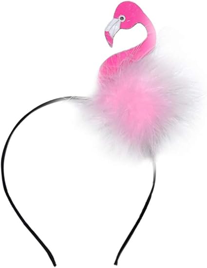 Amosfun Flamingo Headband Flamingo Hair 