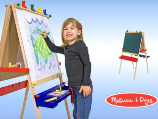 6 Melissa+Doug+Deluxe+Standing+Easel