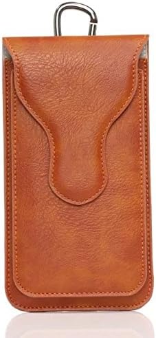 Yespure Premium PU Leather 360°Rotation Multifunction Large Capacity Vertical Smartphone Holster Belt Loop Waist Bag Money Pocket Cellphone Bag with Hook Ring for iPhone6, SamsungS7,etc