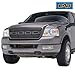 EAG Front Replacement Grille Upper Full Black Grill Fit for 04-08 Ford F-150