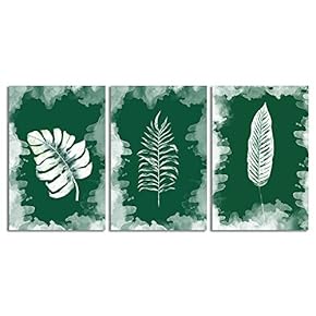 Wall26-3 Panel Canvas Wall Art- Ink Abstract -Giclee Painting Wall Bedroom Living Room Home Decoration - 16"x24" x 3 Panels