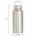 ekotology 32oz Vacuum Sealed Stainless Steel Lid -NO Plastic No Straw- Wide Mouth with Bonus Vesuvius 32 oz/0.95 Liter