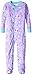 New Jammies Little Girls' Toddler Zippered Footie Pajamas, Snow Owl Girls, 3T