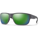 Smith Arvo Performance Sunglasses - Matte Cement | ChromaPop Polarized Green Mirror