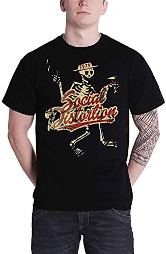 Amazon.com: Social Distortion Men's Vintage 1979 T-Shirt Small