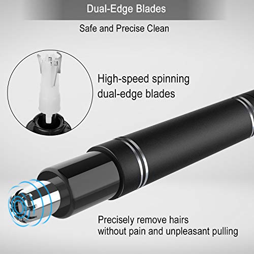 image for ElectriBrite Nose Clipper Hair Trimmer for Men - Painless Nose & Ear H