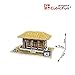 Cubicfun Cubic Fun 3d Puzzle Model 35pcs Korean Thatched House