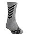 Under Armour Men's Undeniable Mid Crew Socks, Steel/Black, Large