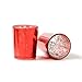Votive Candle Holder-Set of 12 Wedding Centerpieces for Table, Mercury Glass Tealight Candle Holders Bulk for Birthday |Party |Home Decoration (Red-1)