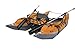 Classic Accessories Colorado XT Inflatable Pontoon Boat With Transport Wheel & Motor Mount