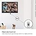 Digital Photo Frame Yuzes 10.1 Inch Electronic Picture Frame for Video Photo & Music 16:9 Wide Screen Wall Mounted Desk Picture Frame with Remote Controlthumb 2
