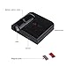 Bat Door Light Sunsbell Wireless Car Door LED Projector Light Battery Powered Courtesy Welcome Logo Shadow Ghost Light - 2pcs (Black)