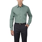 green emerald velvet dress Van Heusen Mens Regular Fit Flex Collar Dress Shirt , Size Large  Vanessa  Jane
