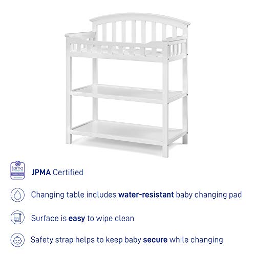 graco grey changing table