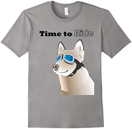 Time to Ride Motorcycle Sidecar Dog Lover Biker Pet T-Shirt