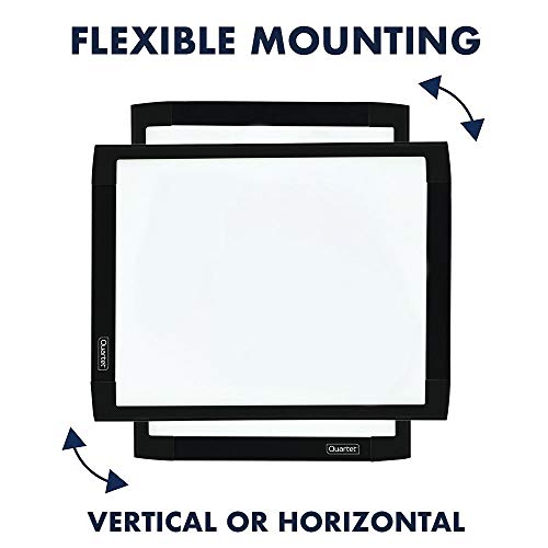 5 Quartet+Magnetic+Dry+Erase+Inches+MHOW8511+BK