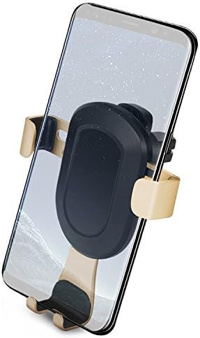 Phone holder for car, Smart No Touch Universal Air Vent Car mount for iPhone 7 / 7 Plus / 6 / 6s Plus, SE, Samsung Galaxy S6 / S7 / S7 Edge / Note 6 / 7 and Other Smartphones，Gold