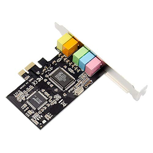 PCIE sound card CMI8738 chip 5.1 channel stereo Audio Sound Card w/Low Express 5.1ch Profile PCI-E