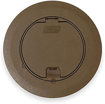 Steel City Floor Box Cover And Carpet Flange Pvc Shape Round 6