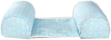 Baby Pillow Supports Head &amp; Neck Prevent Flat Head, Used In Infants Bed, Cot, Crib and Push Chair Removable Pillows Case (dot)