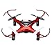 Coocheer JJRC H22 Mini Drone Double-sided Inverted Flight RC Quadcopter Red