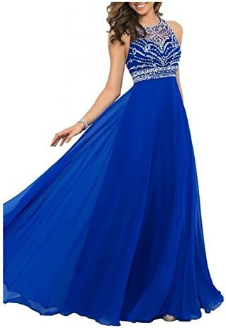 Davikey Dress Royal Blue Floor Length 2016