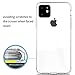 Homemo Phone Case for iPhone 11 2019 Solid Acrylic Back Reinforced Soft TPU Frame Ultra Clear Slim Shock Absorption Bumper Anti Scratch Fingerprint Oil Stain Back Cover