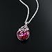 Lelekiss Women's Vintage Swarovski Teardrop Crystal Pendant Necklace, Mothers Day Gifts for Mom