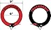 New England Patriots Set of Hole Border Vinyl Decals Stickers Cornhole