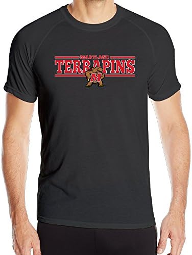 Annabelle Men's University Of Maryland Short Sleeve Sports New Style T Shirts Black M