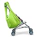 Hatch Things SureShop Reusable Shopping Bag That Clips On to Keep Strollers Standing, Lime Green